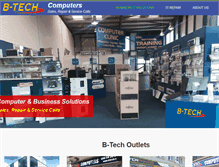 Tablet Screenshot of btech.ie