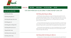 Desktop Screenshot of btech.com.vn