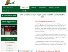 Tablet Screenshot of btech.com.vn